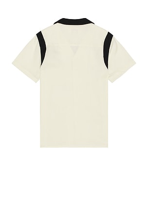 Motel Margarita Kingpin Button Up in Ivory