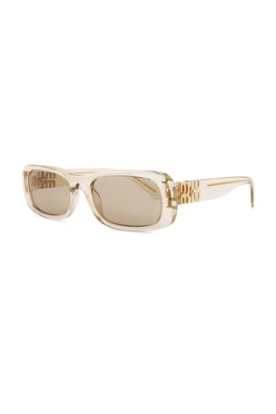 Miu Miu Rectangle Sunglasses in NA
