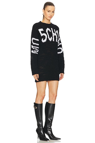 Moschino Jeans Knitted Dress in Black