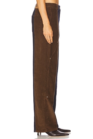 Moschino Jeans Mid Rise Straight Leg Jeans in Blue