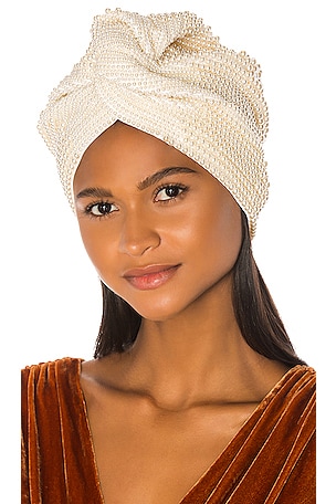 Maryjane Claverol Frankie Turban in Natural | REVOLVE display picture 3