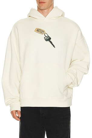 Market Pride in My Ride Hoodie in White. Size XL/1X. Also