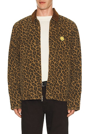 Market Smiley La Work Jacket in Brown