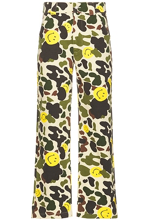 Smiley Camo Cargo Pants Market