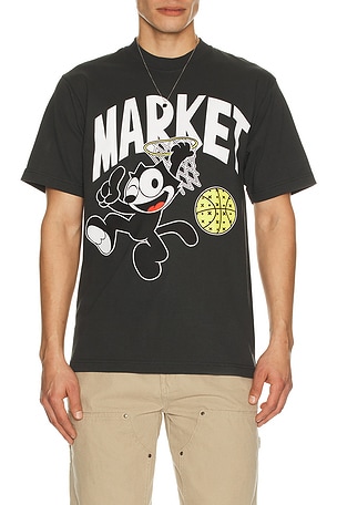 x Felix The Cat Dunking Tee Market