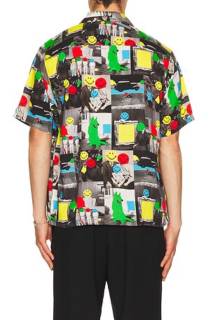 Market camisa en color negro