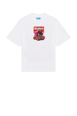 Market Bullrider T-Shirt in White