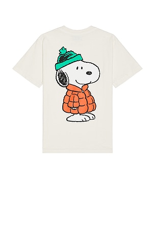 Market Peanuts Puffer T-Shirt in White