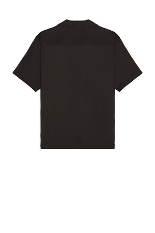 Market Smiley Cherries Button Up Shirt in Black