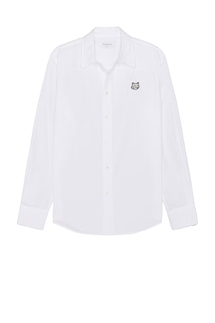 Bold Fox Head Casual Shirt Maison Kitsune