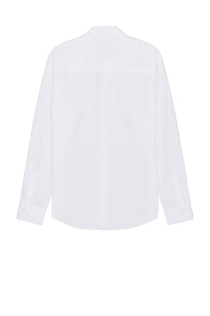 Maison Kitsune Bold Fox Head Casual Shirt in White