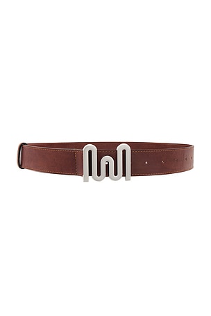 Signature Logo Belt Milkwhite