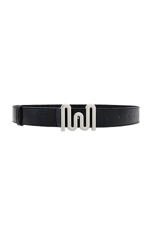 Signature Logo Belt Milkwhite