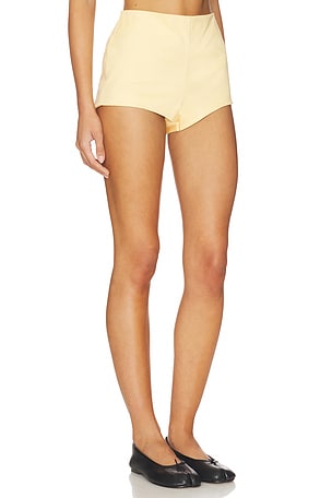 Milkwhite Shorts in Yellow