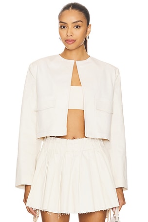 Crop Jacket Milkwhite