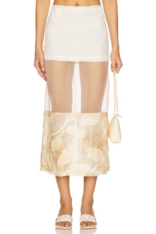 Triple Skirt Milkwhite