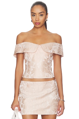 CORSET トップ Milkwhite
