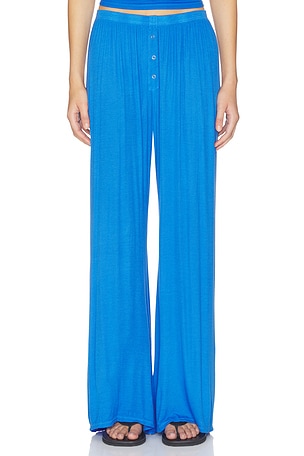 Laguna Wide Leg Pant With Snaps Michael Lauren