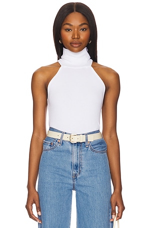 Romulus Sleeveless Mock Neck Top Michael Lauren