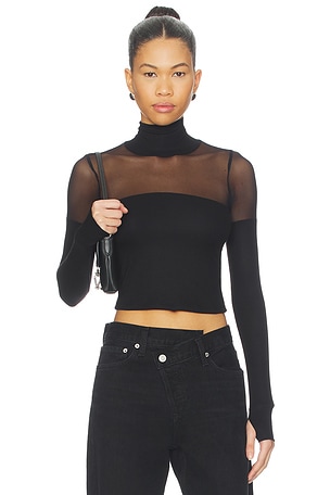 Marvel Longsleeve Turtleneck Top Michael Lauren