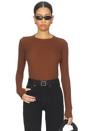 Alick Longsleeve Fitted Top Michael Lauren
