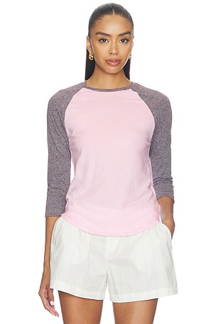 x REVOLVE Katya Raglan 3/4 Sleeve Tee Michael Lauren