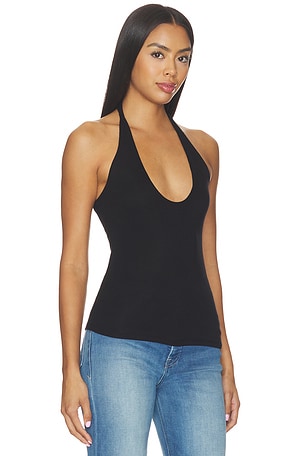Michael Lauren Mills Halter Top Double in Black