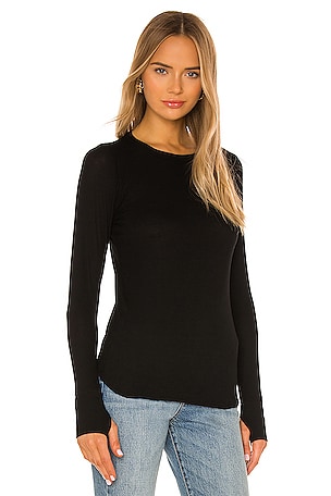 Michael Lauren Alick Tee in Black