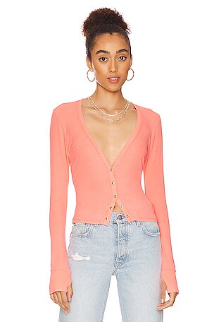 Evander Cardigan with Cutout Michael Lauren