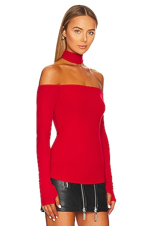 Michael Lauren Eric Top in Red