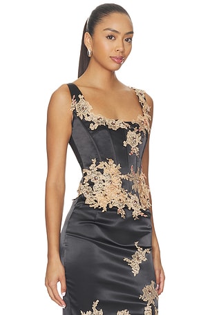 MANDALAY Top in Black