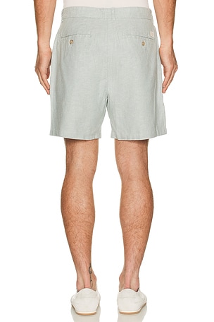 Marine Layer 7 Hemp Resort Short in Baby Blue