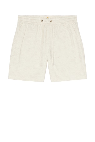 6" Saturday Jacquard Linen Short Marine Layer