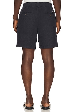 Marine Layer 7 Saturday Hemp Chino Short in Navy