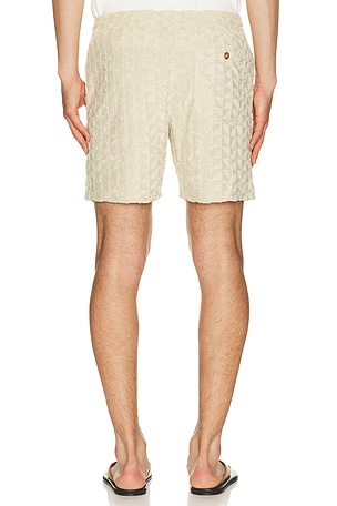 Marine Layer Leo Terry Short in Cream