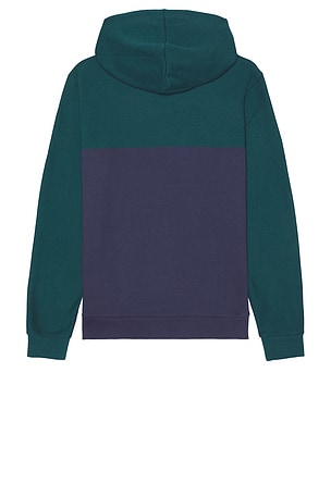 Marine Layer Varsity Hoodie in Green