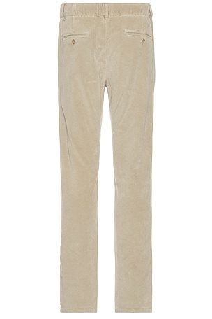 Marine Layer Saturday Puppytooth Chino Pants in Beige