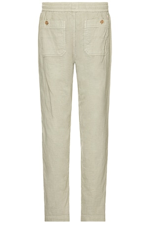 Marine Layer Saturday Stretch Beach Pant in Green