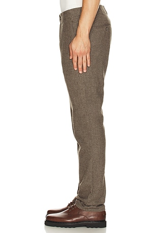 Marine Layer Saturday Houndstooth Chino Pants in Brown. Size XL/1X. Also