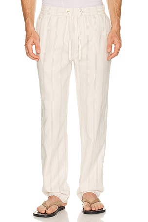 Saturday Hemp Beach Pant Slim Straight Marine Layer