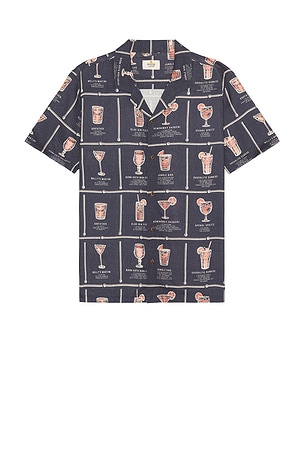 Archive Tencel Linen Resort Shirt Marine Layer
