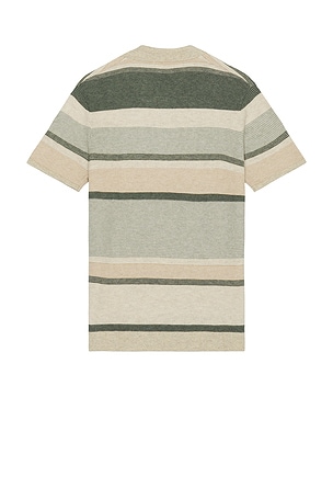 Marine Layer Liam Sweater Polo in Beige. Size XL/1X. Also