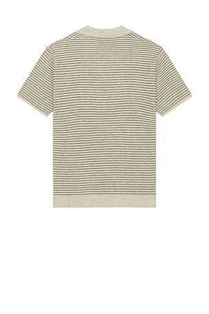 Marine Layer Liam Sweater Polo in Neutral. Size XL/1X. Also