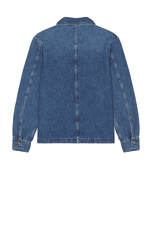 Marine Layer Patrick Denim Overshirt in Blue