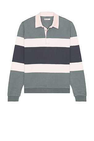 POLO RUGBY SUEDED Marine Layer