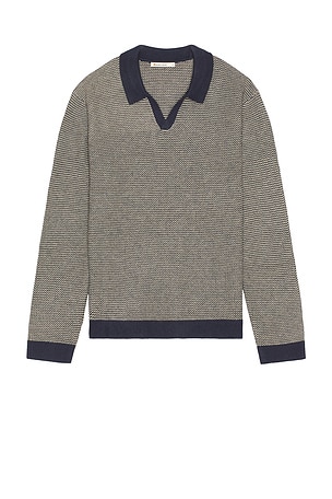 Liam Sweater Polo Marine Layer