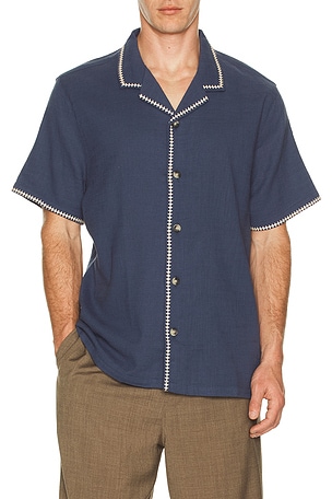 Embroidered Resort Shirt Marine Layer