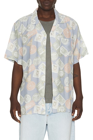 Cupro Resort Shirt Marine Layer