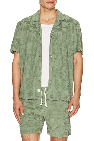 Rico Terry Resort Shirt Marine Layer