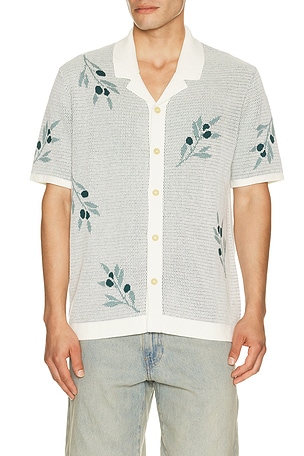 Olivo Resort Knitted Shirt Marine Layer